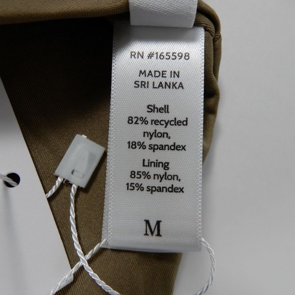 ANDIE The Samoa One Piece SWIMSUIT Size M L XL Swimwear Olive NEW - Picture 5 of 7